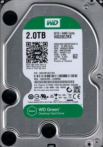 Wd20ezrx 22d8pb0 dcm - dcm,
