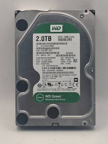 Western digital green - western, 2tb