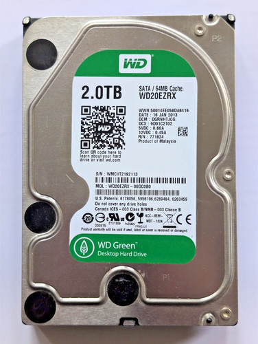 Western digital 2tb green - western,