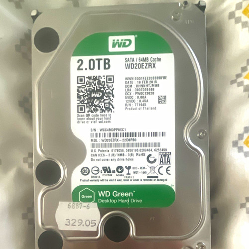 Western digital green 2tb - western,
