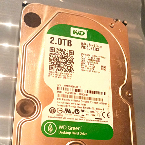 Western digital green 2tb - digital,