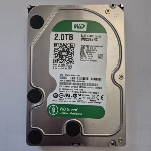 Western digital 2tb hdd - 3,5",